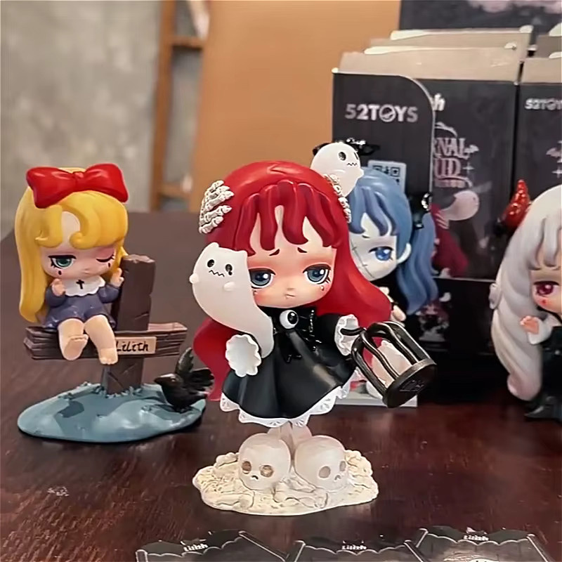 52TOYS Lilith Nocturnal Shroud, Anime Figur, Blindbox, PVC-Statue - Bild 2