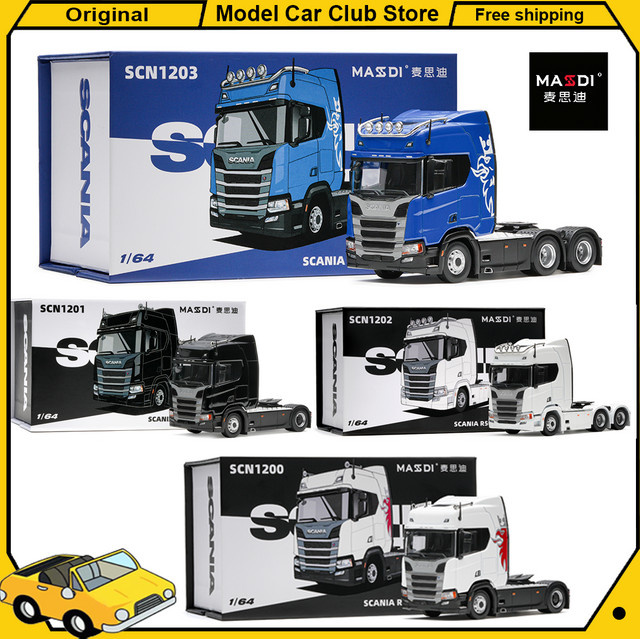 Masdi Scania R500 770S V8 Sattelzugmaschine, Automodell, 1:64, Metall - Bild 1