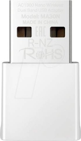 Mercusys Dual-Band WiFi 5 USB 2.0 Adapter in Weiß - Bild 1