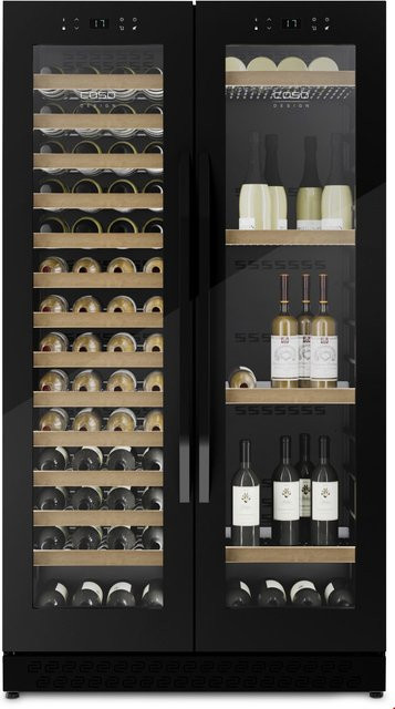 CASO WineChef Duo 122 Weintemperierschrank schwarz - Bild 1