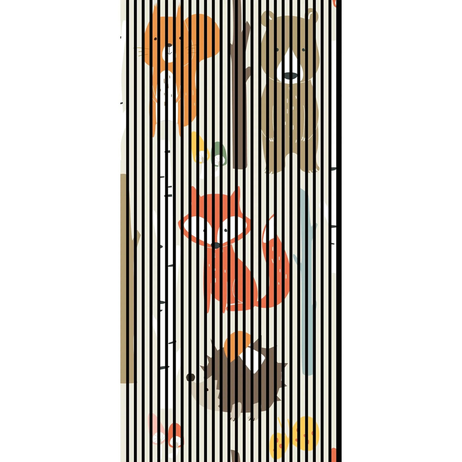 FN Acustico Akustikplatte Foxi in Bunt aus PET und MDF mit modernem Design, H x B x T: 2.400 x 1.133 x 19 mm - Bild 2