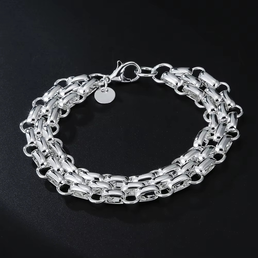 Armband Kette Silber, Damen - Bild 2