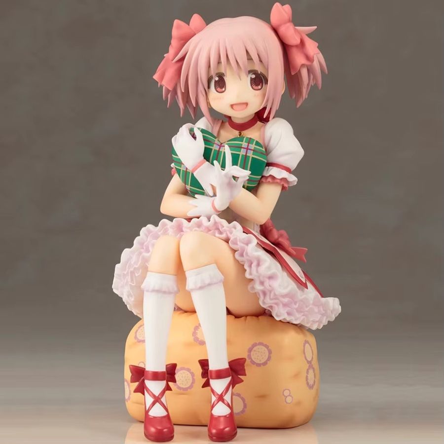 Bandai Anime Figur Puella Magi Madoka Magica PVC Modell in Pink, Höhe: 14 cm - Bild 2