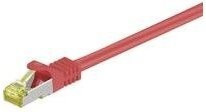 Microconnect Cat.7 S/FTP Ethernet LAN Rohkabel in Rot, Länge: 15 m - Bild 1
