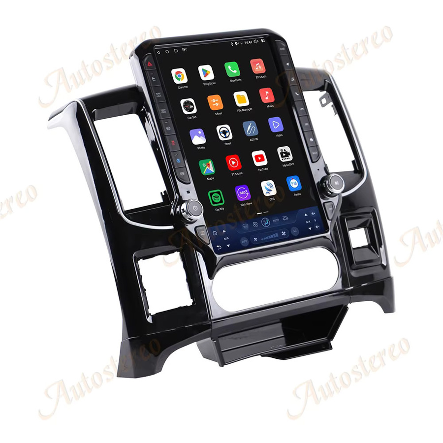 ZWNAV Android Carplay Multimedia Player im Tesla Stil für Dodge RAM 2008-2012 mit 14,5 Zoll Display und GPS, Schwarz - Bild 6