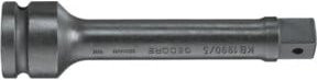 Gedore KB 3090-5 Kraftschrauber-Verlängerung 3/8 Zoll in Anthrazit, Länge: 12,5 cm - Bild 1