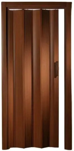 Forte Premium Kunststoff Falttür Luciana ohne Fenster in Braun, B: 88,5 cm, H: 202 cm - Bild 2