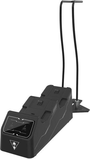 Turtle Beach Fuel Dual-Controller-Ladestation und Headset-Ständer für Xbox in Schwarz mit USB-C Anschluss für Xbox Series X, Xbox Series S und Xbox One - Bild 1