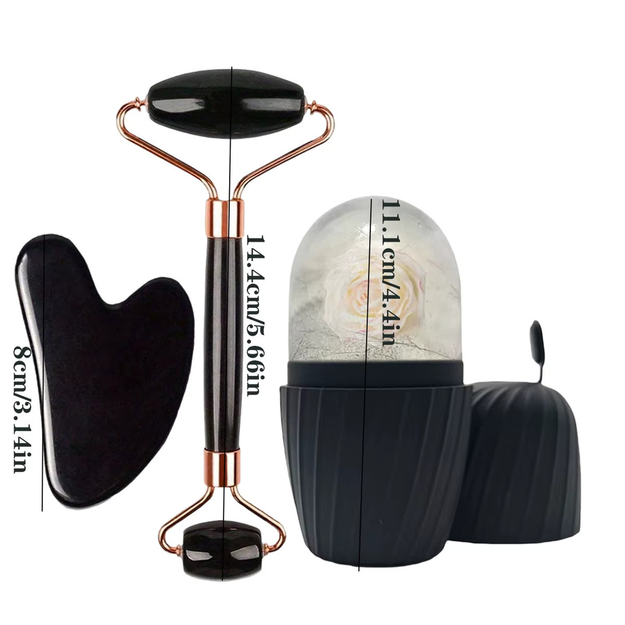 miqmi Eis-Gesichtsroller-Set, 3-teilig, Unisex - Bild 4