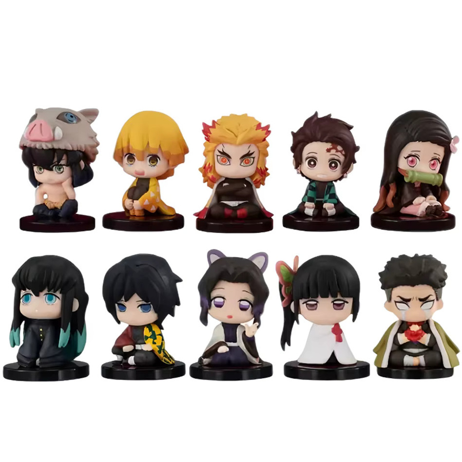 Bandai Kimetsu no Yaiba Q Version Tanjiro Inosuke Zenitsu, Modell Puppe, Einzelfigur - Bild 3