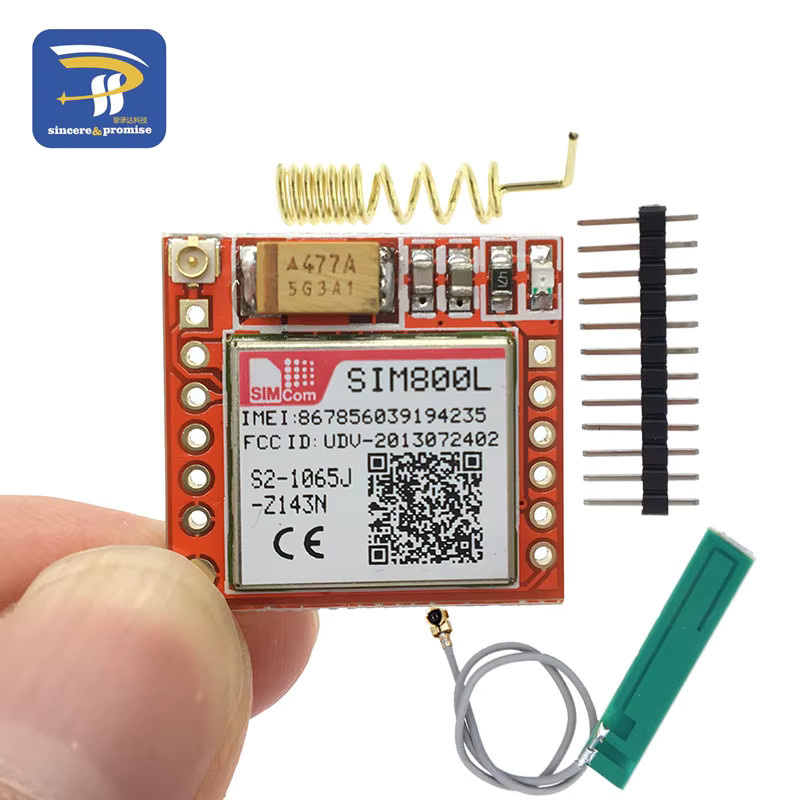 SIM800L GPRS GSM Modul Kit mit MicroSIM Karte und Antenne für DIY Projekte - Bild 2