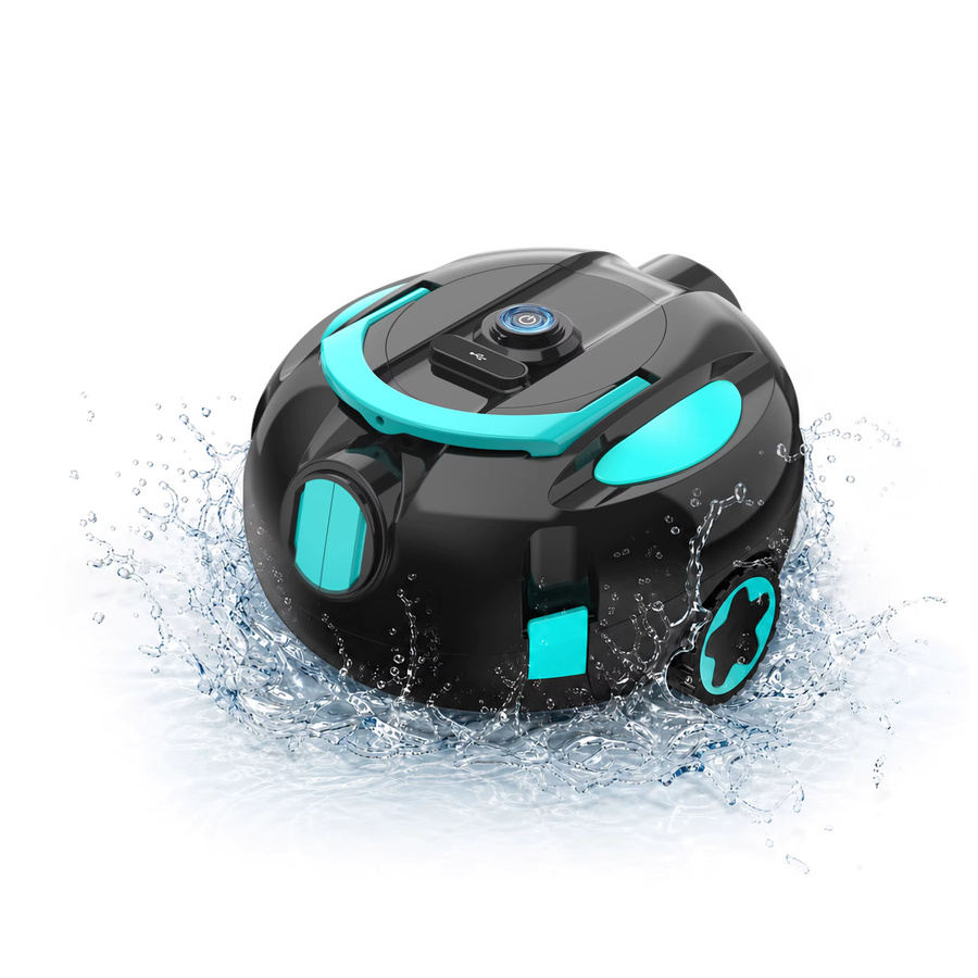 Vastorm Tragbarer Kabelloser Pool-Staubsauger-Roboter Automatischer Selbstparkender Oberirdischer Poolreiniger in Schwarz mit Akku - Bild 7