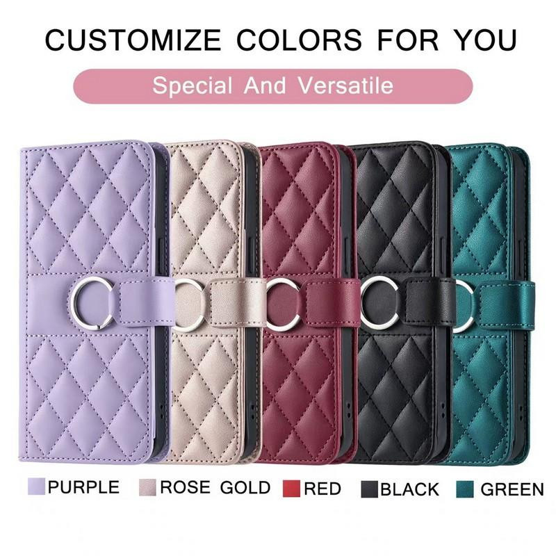 Luxus Flip Wallet Case aus PU Leder mit Kartenfächer und Standfunktion für OPPO A77 5G, A77, A77S, A38, A40, A60, A80, A93, A93S, K12X in Grün - Bild 7