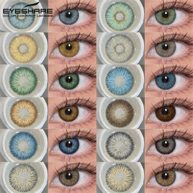EYESHARE farbige Kontaktlinsen, 2 Stück - Bild 1