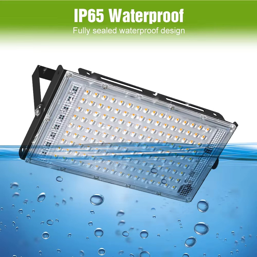 NJHIKG LED Vollspektrum Pflanzenlampe 150 W für Indoor Hydrokultur und Gewächshaus, Schwarz - Bild 2