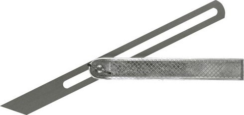CON:P Schreinerschmiege aus Stahl in Silber, Länge: 25 cm - Bild 1