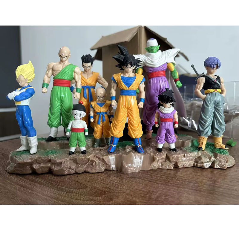 Bandai Dragon Ball Z Infinite Z Krieger Set mit 9 Figuren aus Kunststoff, mehrfarbig - Bild 3