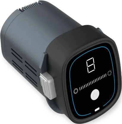 Hoogo S5+ Wechselakku mit Display, 25,2V und 3.000 mAh in Grau - Bild 1
