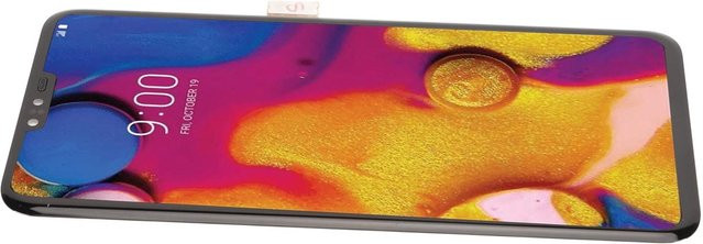 LG V50 ThinQ 5G LED LCD Display Touchscreen Digitizer Baugruppe in Orange mit 6,4 Zoll - Bild 1