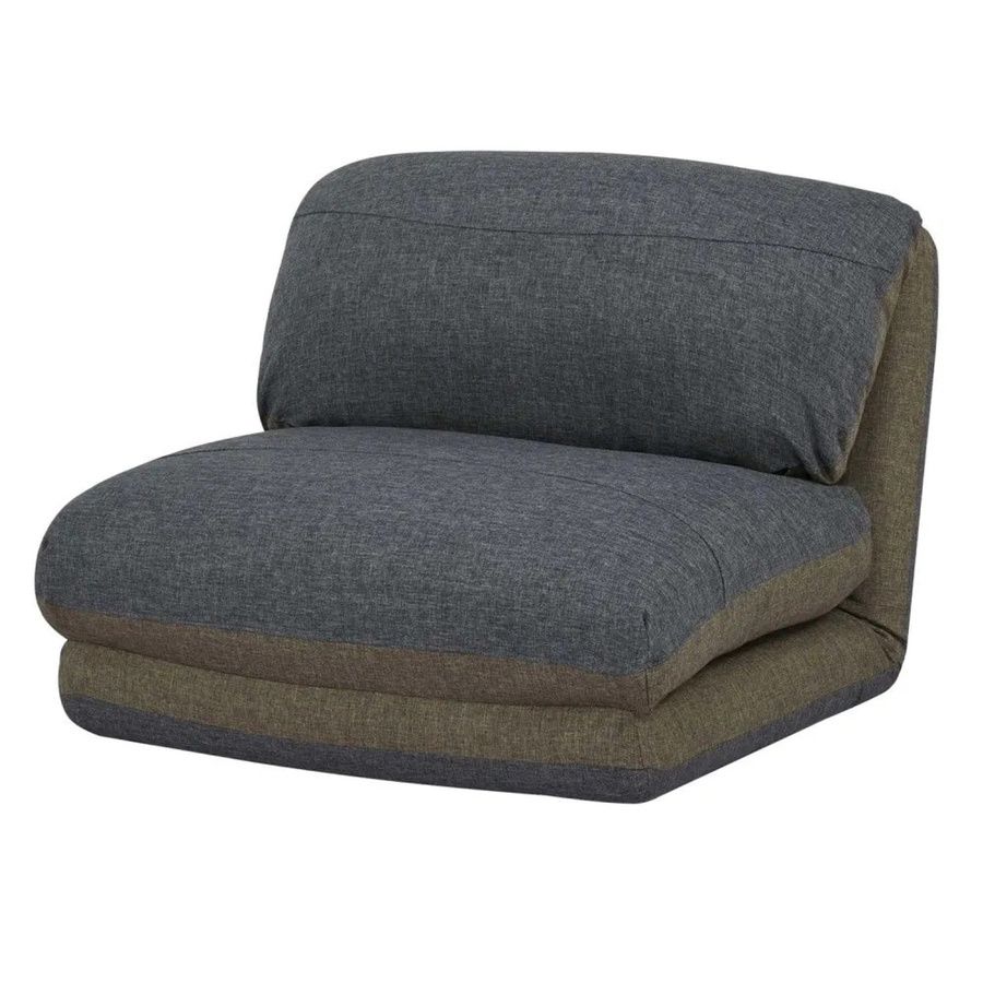 MCW Schlafsessel E68 Funktionssessel als Schlafsofa in Khaki/Dunkelgrau aus Stoff und Textil - Bild 3
