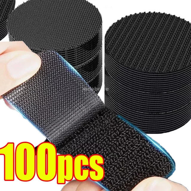 Doppelseitiges Klebeband in Schwarz für Kabel-Organizer und DIY-Teppichbefestigungen - Bild 1