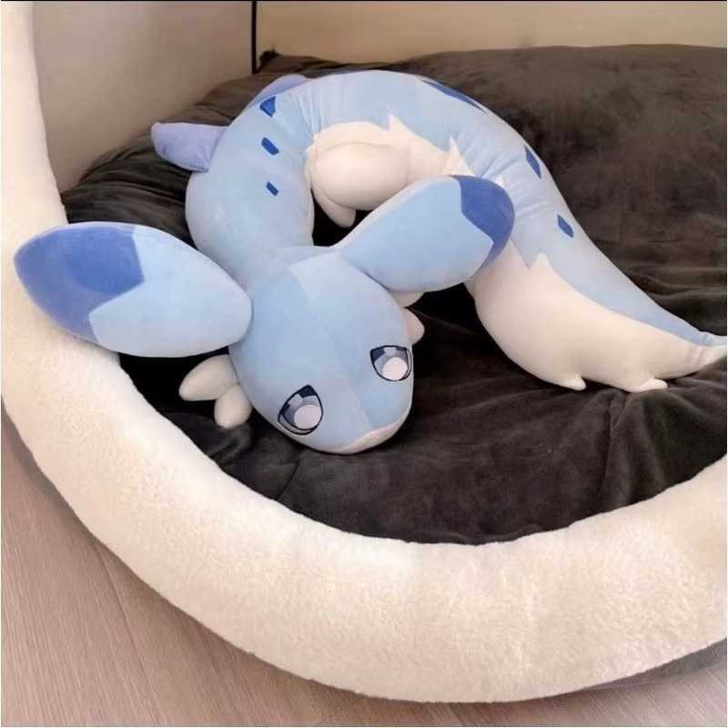 Bandai Palworld Chillet Plüschtier Umarmungskissen, Blau und Rosa, 120cm - Bild 2