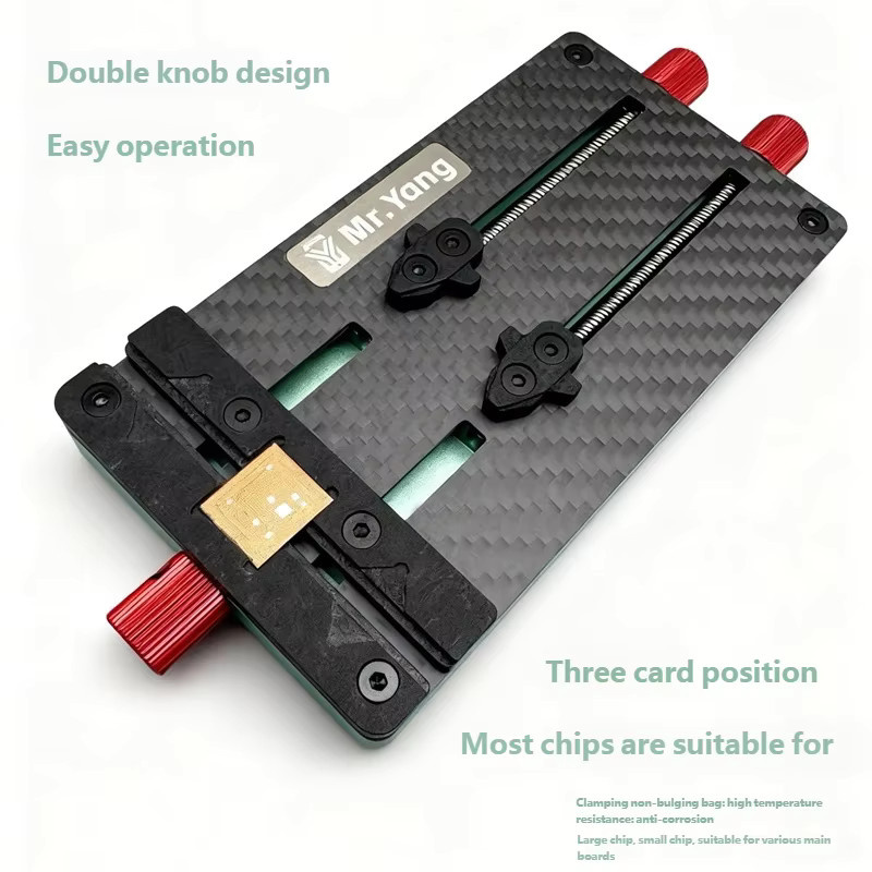 YCS Mr. Yang Multifunktionale Chip-Vorrichtung für Handy-Motherboard, Festplatte und IC in Schwarz - Bild 3