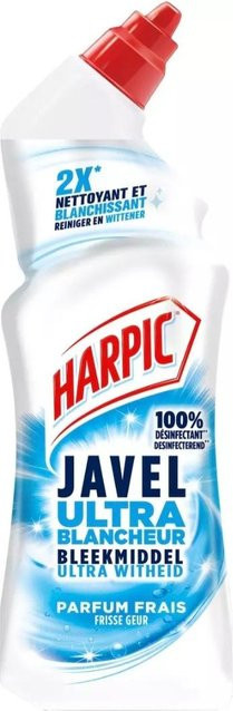 Harpic WC-Reiniger Fresh White, 6er Pack, 750 ml pro Stück - Bild 1