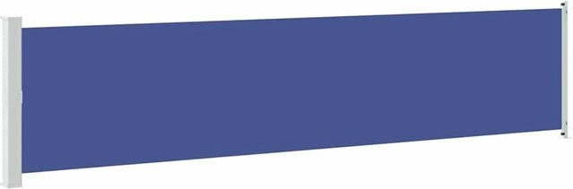 vidaXL Seitenmarkise ausziehbar Blau B/H: 600 x 140 cm - Bild 1