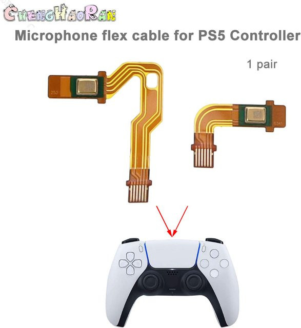 Sony Mikrofon Flex-Kabel Reparaturset für PlayStation 5 PS5 Controller - Bild 1