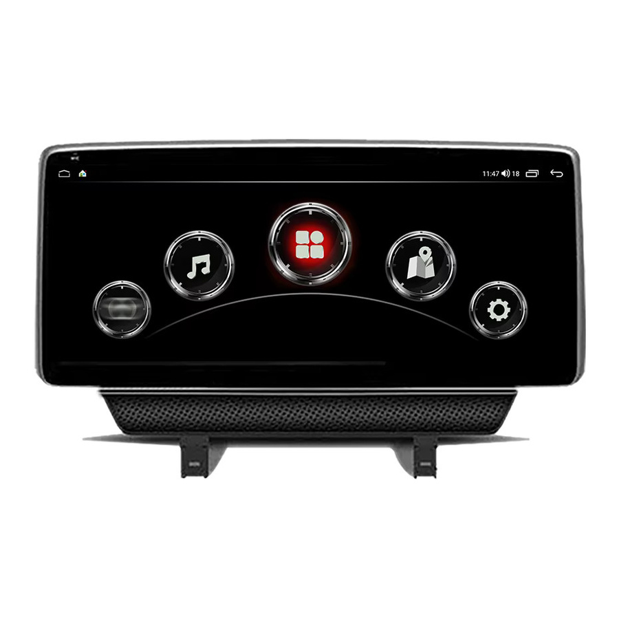 Roadonline Multimedia-Player mit 10,25 Zoll Display für Mazda CX-3, CX3, Mazda 2 Pure (2014-2020), Android 14 GPS Stereo-Radioempfänger mit WLAN, Schwarz - Bild 5