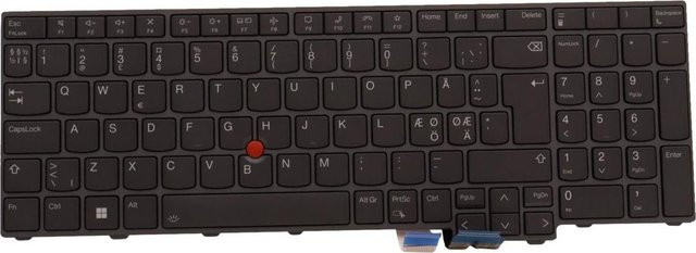 Lenovo NBKYB CS22 P16 Tastatur in Schwarz mit Nordic-Layout (5N21F39391) - Bild 1