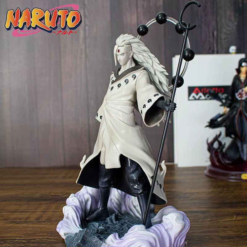 Bandai Shippuden Anime Figur Uchiha Madara Sechs Wege Modell aus Kunststoff in Weiß - Bild 2