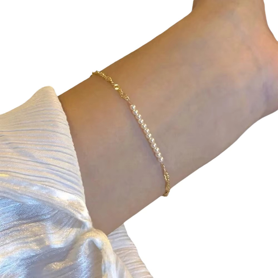 FANGSU Perlenarmband, 925 Silber, Damen - Bild 4