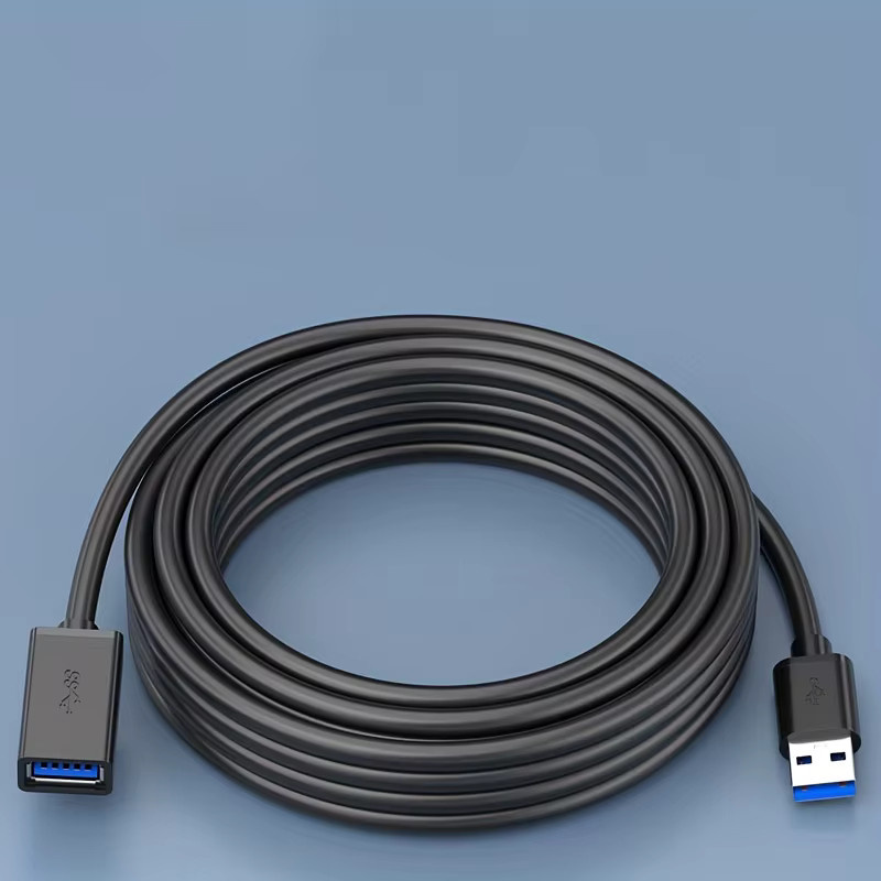 Kebiss USB 3.0 Verlängerungskabel Stecker auf Buchse in Schwarz mit 5 Gbit/s Datentransfer - Bild 5
