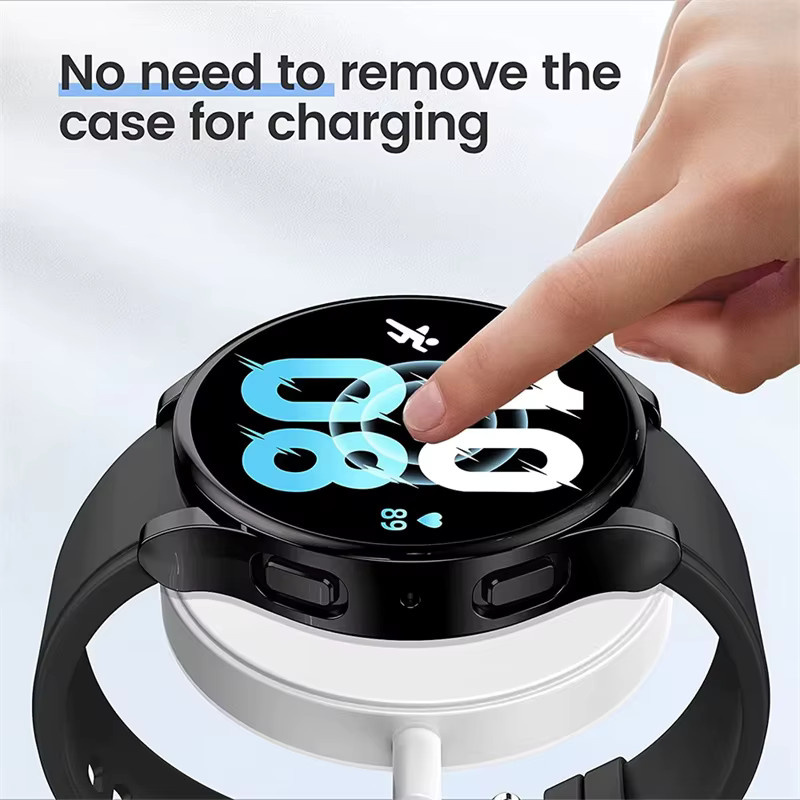 NEY Uhrenzubehör Silikon-TPU-Gehäuse für Samsung Galaxy Watch, Silber - Bild 5