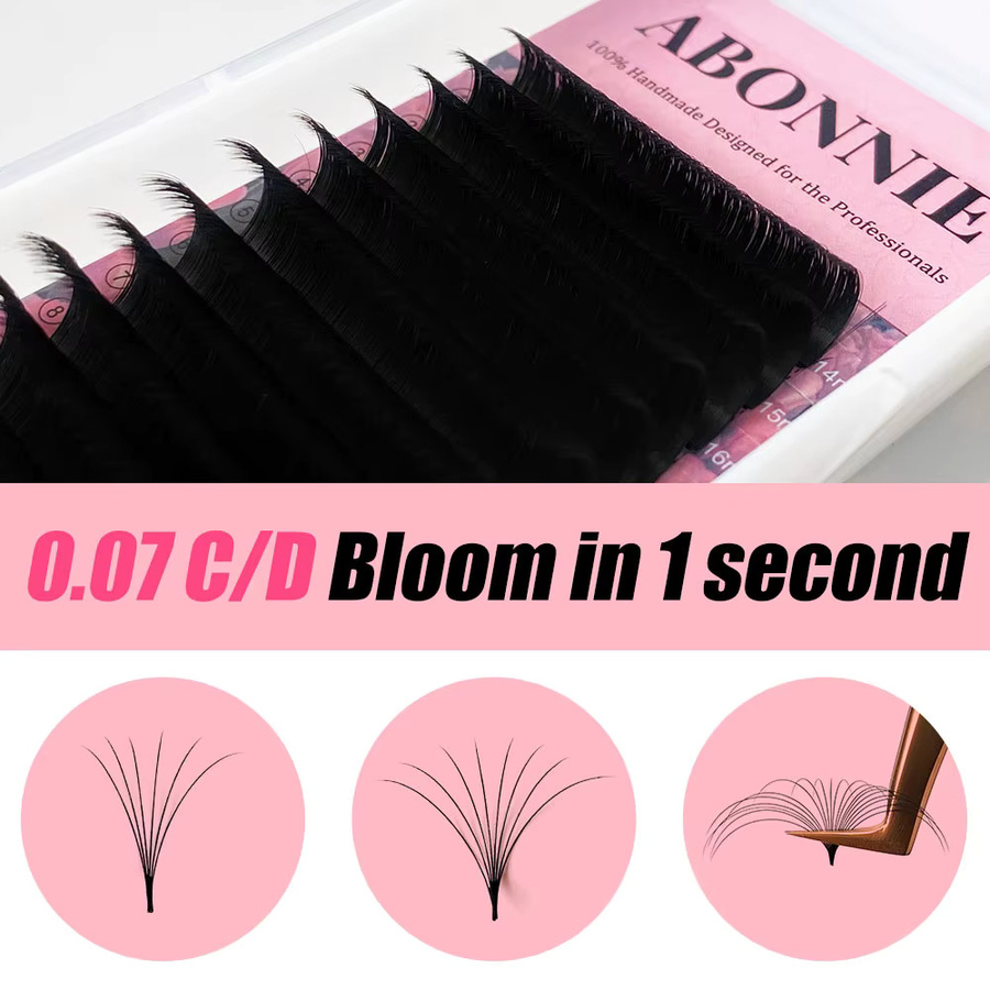 ABONNIE Easy Fan Lashes, Black, Unisex - Bild 6