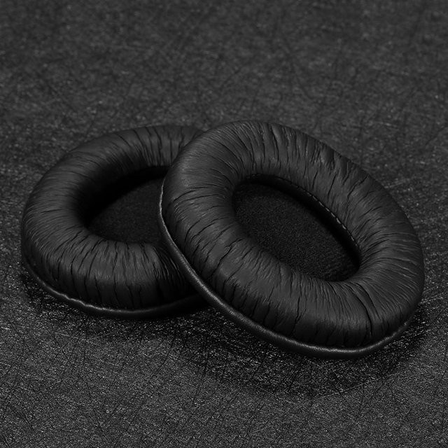 Ersatz-Memory-Ohrpolster in Schwarz kompatibel mit Sony MDR-7506, MDR-V6 und MDR-CD 900ST - Bild 1