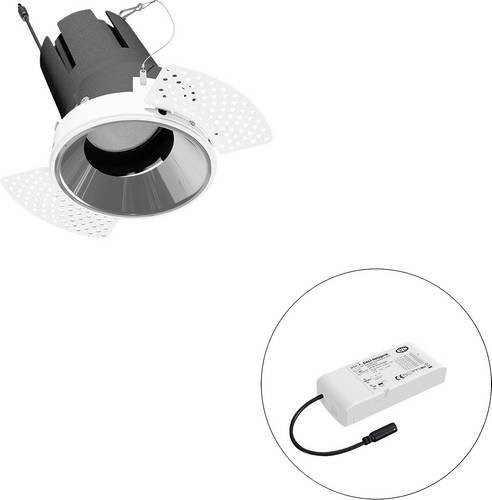 EVN LED-Deckenstrahler F02R11AM2530L24D in Weiß, rund und verstellbar - Bild 1