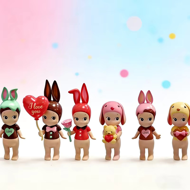 Bandai Das Geschenk der Liebe, Cartoon-Puppe, Mini-Mystery-Box, Anime-Figur - Bild 3