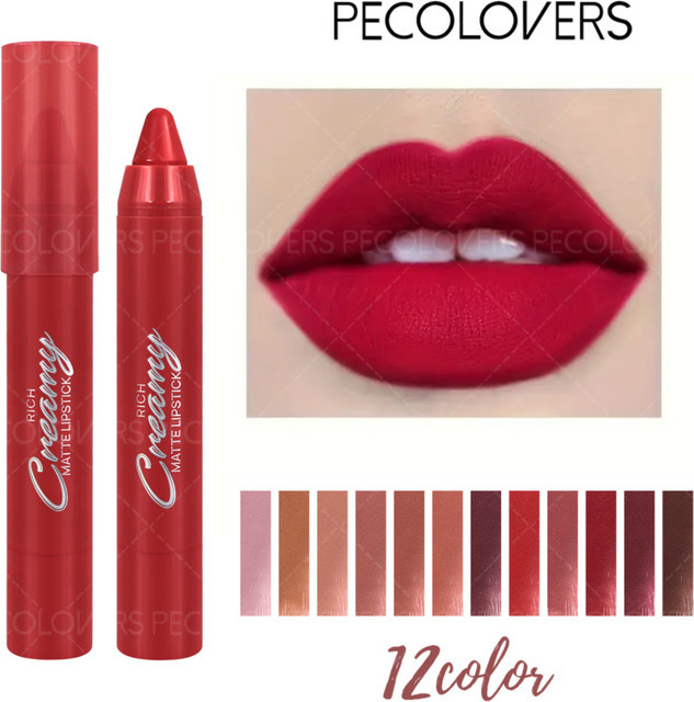 Lip Liner Pen Soft Matte Lip Crayon, Lippenstift, Matt, Unisex - Bild 1