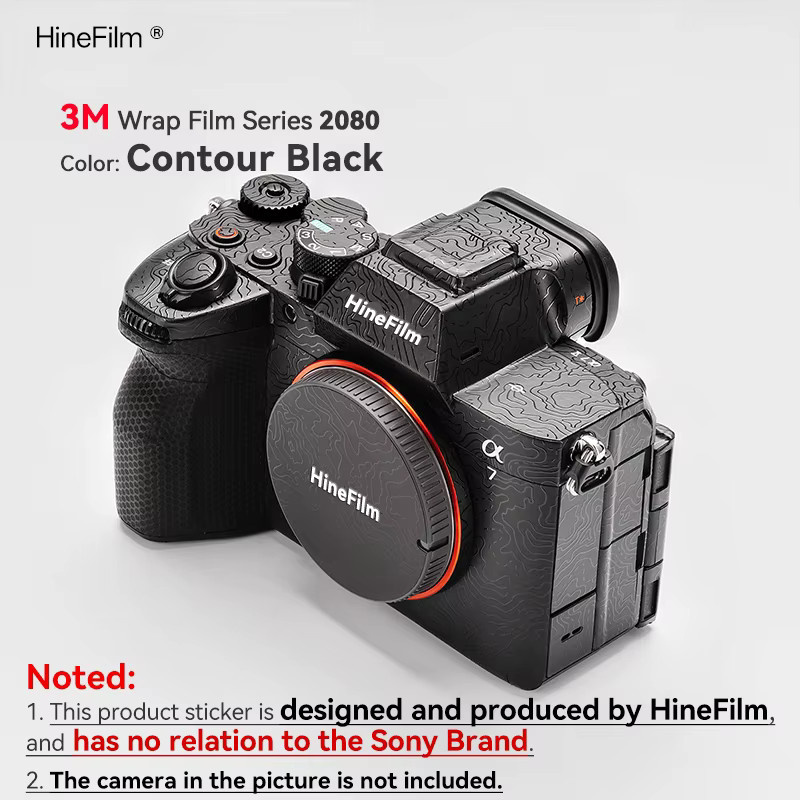 Hinefilm Skin Schutzfolie für Sony Alpha 7V ILCE-7M5 Kamera in Rot - Bild 1
