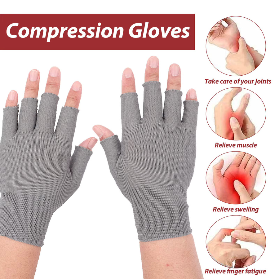 HOUKEA Kompressions-Handhandschuhe, magnetisch, Unisex - Bild 2