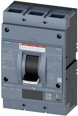 Siemens Leistungsschalter 3VA6560-7KL32-0AA0 in Grau - Bild 1