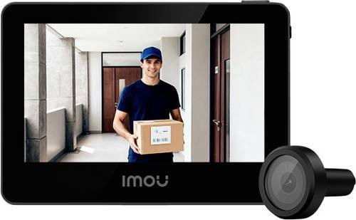 Imou VD1 WLAN-Türspion-Kamera mit 5MP Auflösung und 4,3 Zoll Farbdisplay in Schwarz - Bild 2
