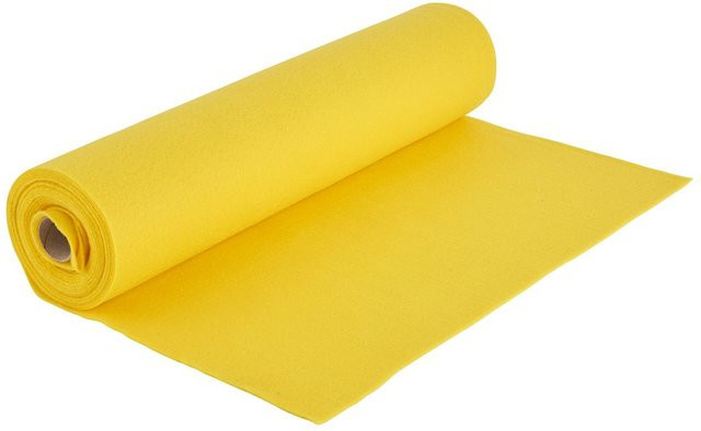 VBS Bastelfilz Goldgelb, B: 45 cm, L: 500 cm - Bild 1