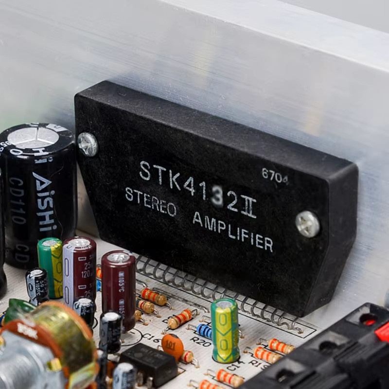 VGDHBTER 2,0 Kanal Doppel Verstärker Bord DX-0408 mit 50W + 50W High-Power DIY Modul für AC15-18V - Bild 3