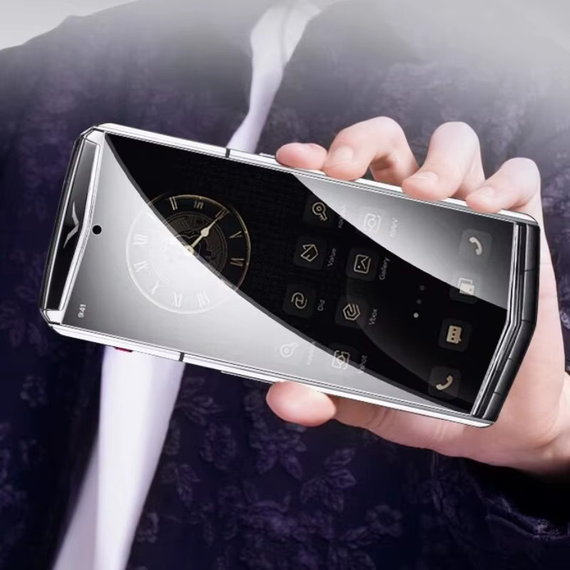 2-teiliger hochauflösender Displayschutz für Vertu Agent Q, transparent, stoßfest und explosionsgeschützt - Bild 2