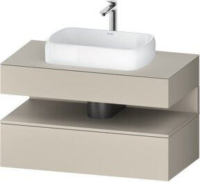 Duravit Waschtischunterschrank Qatego mit einer Schublade, B/T/H: 100 x 55 x 60 cm - Bild 1