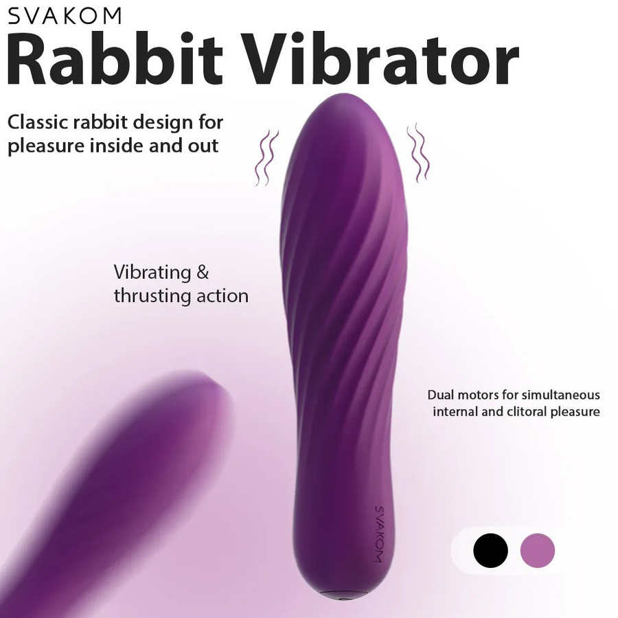 Svakom Minivibrator Tulip in Purple mit 10 Vibrationsmodi - Bild 3